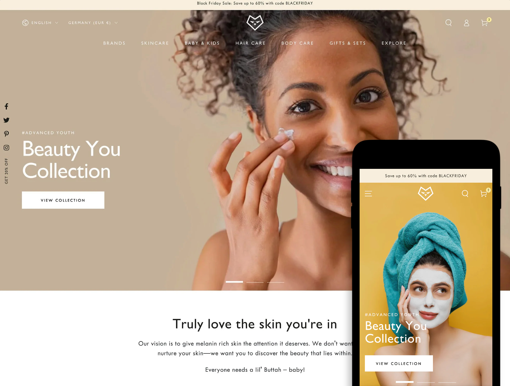 Shopify Nettbutikk