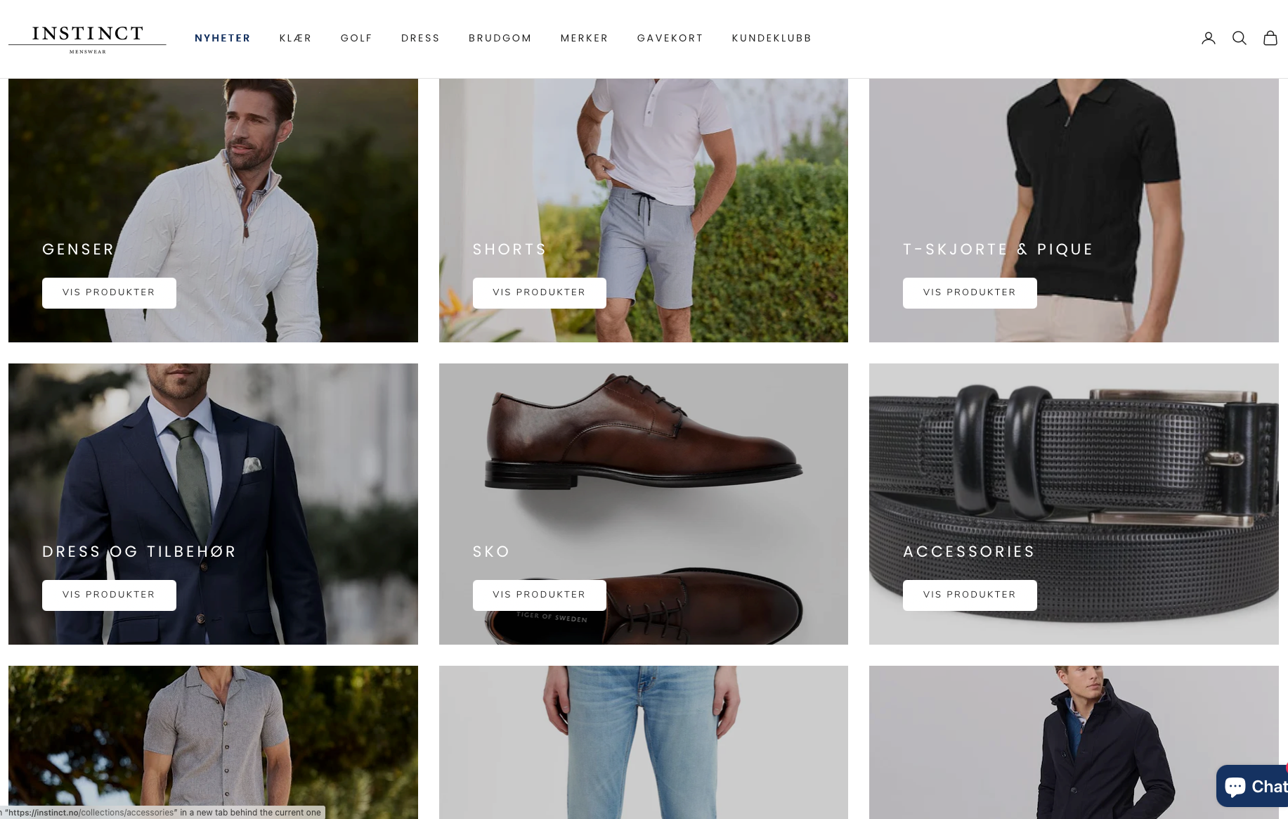 Instinct Menswear